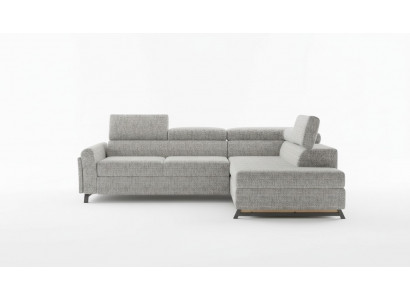 Designer Sofa Couch Ecksofa Textil Polster Garnitur Wohnlandschaft L-Form Stoff
