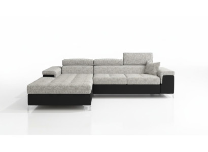 L-Form Couch Wohnlandschaft Ecksofa Garnitur Modern Design Sofa Stoff Textil neu