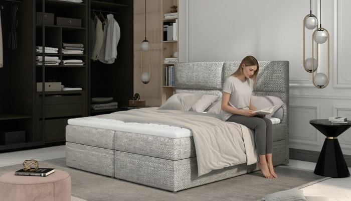 Luxus Schlafzimmer Bett Polster Design Luxus Doppel Hotel Dekor Betten