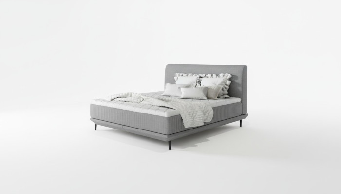 Designer Polsterbett Bett Betten Doppelbett Deko Ehebett Designerbett NEU