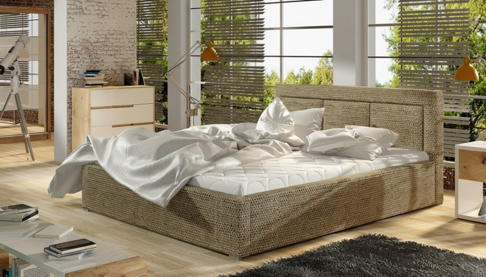 Designer Bett Schlafzimmer Luxus Betten Textil Hotel Luxus Polster