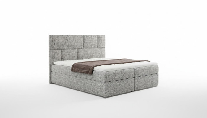 Luxus Designer Polsterbett Bett Betten Designerbett Boxspring Textil 180x200