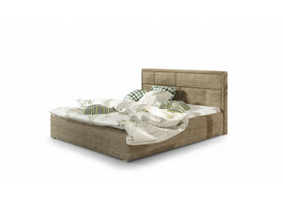 Designer Bett Schlafzimmer Betten Textil Hotel Luxus Polster Robustes