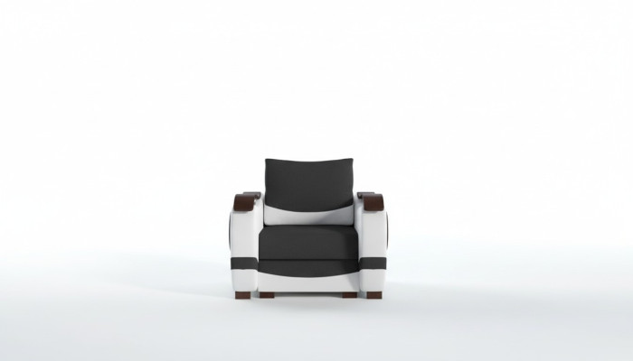Designer Moderner Polster Fernseh Sessel Sofa Couch 1 Sitzer Designer Couchen