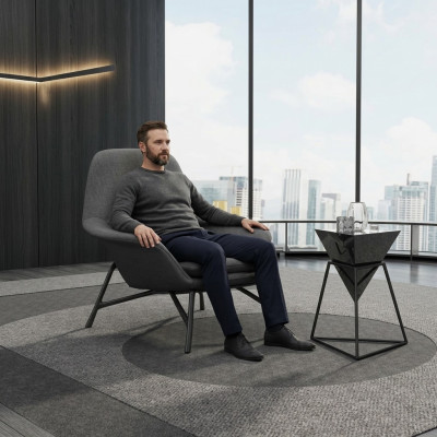 Lounge Sessel Clubsessel Cocktailsessel Lehn Stuhl Lese Luxus Stühle Neu