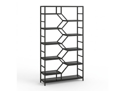 Metall Regal Trennwand Designer Luxus Regale Loft Stil Schrank Schwarz