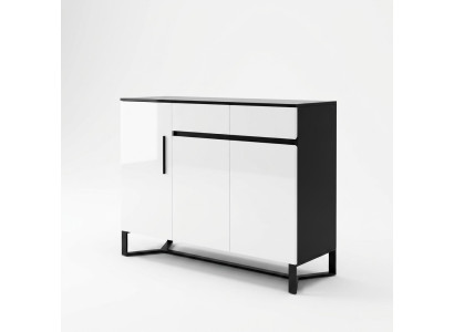 Kommode Sideboard Highboard Schrank Anrichte 3 Türen 2 Schubladen