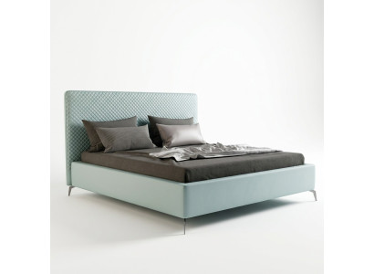 Doppelbett Lederbett Betten Bett Leder Polster Schlafzimmer Ehe