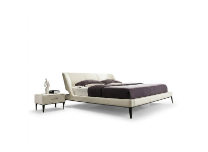 Designer Holz Bett Edles Möbel Doppel Betten Neu Schlafzimmer Polster