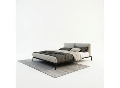 Polsterbett Betten Bett Hotel Polster Designer Doppel Luxus Deko Design