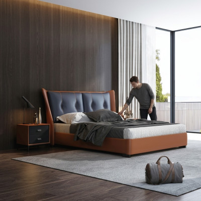 Italienische Designer Möbel Bett Doppel Schlazimmer 180x200cm Neu