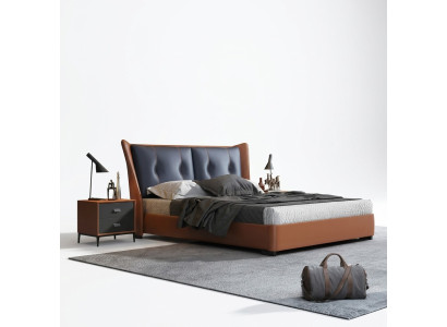 Italienische Designer Möbel Bett Doppel Schlazimmer 180x200cm Neu