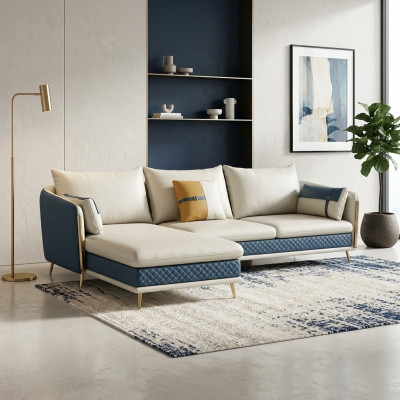Ecksofa Sofa Couch Polster Wohnlandschaft Eck Sofas Garnitur L Form