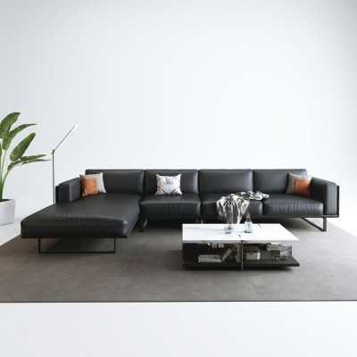 Ecksofa Polster Garnitur Dekor Wohnlandschaft L Form Designer Sofa Couch