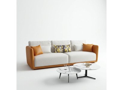 Hochklassige Wohnzimmer Designer Möbel 4 Sitzer Couch Big XXL Sofa