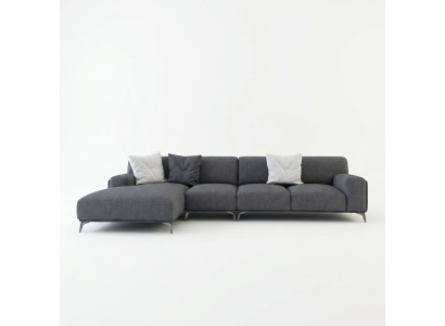 Wohnlandschaft Ecksofa L-Form Couch Sitz Polster Set Garnitur Modern