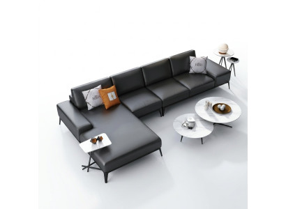 Ecksofa Polster Dekor Garnitur Wohnlandschaft L Form Designer Sofa Couch