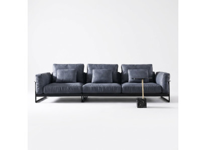 Design Sofa 3 Sitzer Wohnzimmer Couch Couchen Polster Sofas XXL