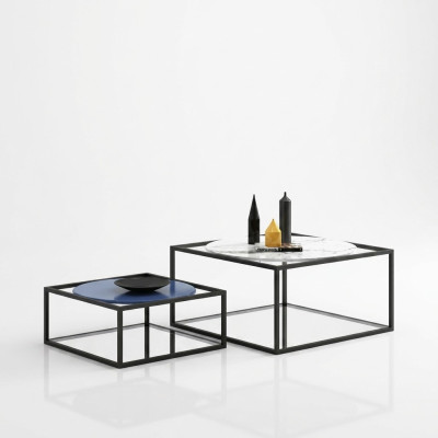 Doppel Set 2x Couchtisch Beistelltisch Kaffeetisch Design Wohnzimmertisch