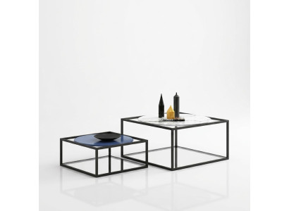 Doppel Set 2x Couchtisch Beistelltisch Kaffeetisch Design Wohnzimmertisch