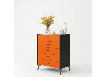 Italienische Stil Möbel Hoch Kommode Schrank Designer Schränke Orange