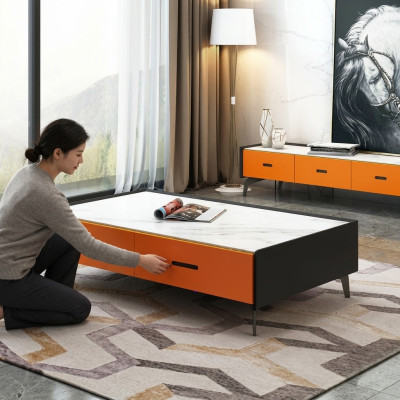 Italienische Stil Möbel Couchtisch Glas Tische Designer Tisch Wohnzimmer