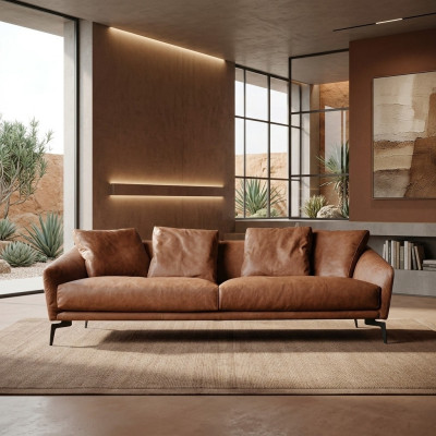 Big XXL Luxus Sofa Couch Polster Sitz Garnitur 4 Sitzer Couchen Deko Sofas