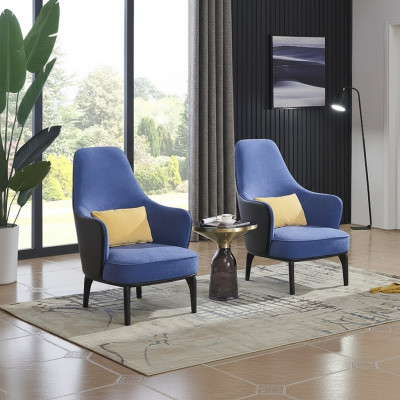 Lounge Luxus Fernseh Club Polster Sitzer  Sessel Design Couch Sofa Relax Stoff
