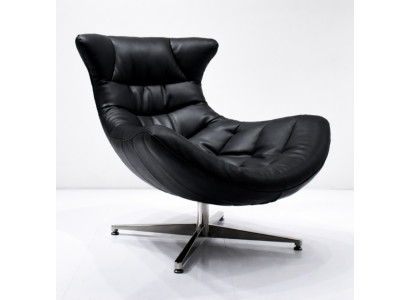 Sessel Design Couch Sofa Sitzer Leder Lounge Club Polster Luxus Ohren Sitz Relax