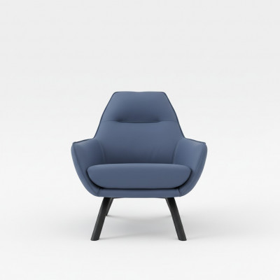 Design Couch Sofa Sitzer Stoff Lounge Club Polster Luxus Ohren Sitz Relax Sessel