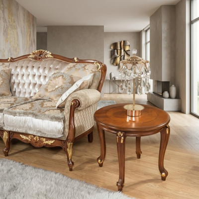 Beistelltisch Runder Tisch Couchtisch Sofa Tisch Wohnzimmer Runde Design Tische