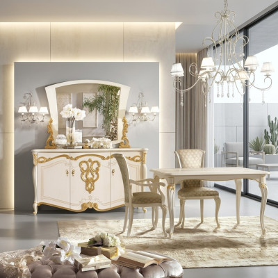 XXL Buffet Kommode Kommoden Schrank Anrichte Konsole Klassische Möbel