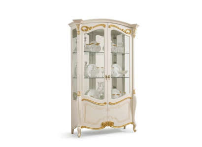 Edle Vitrine Schrank Schaufenster Wohnzimmer Glas Neu Glasschrank Schränke Neu  