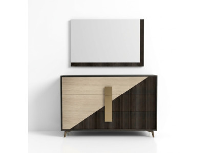 Design Kommode Kommoden Holz Anrichte Moderne Deko Sideboard Hoch Schrank