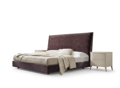 Bett + 2x Nachttisch 3 tlg. Schlafzimmer Set Design Modern Luxus Italy Möbel neu