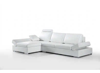 Ecksofa Sofa Deko Couch Polster Wohnlandschaft Leder Eck Sofas Garnitur