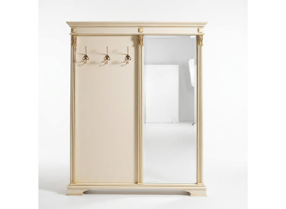 Garderobe Spiegel Flurgarderobe weiß Garderobenpaneele Darderobe Diele Italien