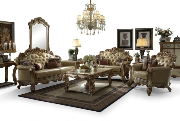Königliche Sofagarnitur 3+2 Sitz Gruppe Sofa Couch Polster Garnitur