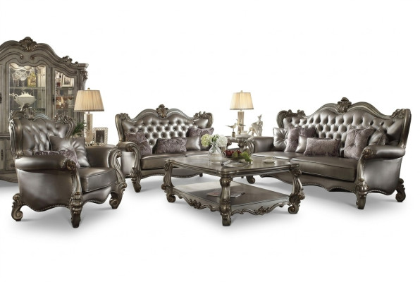 Luxus Möbel Sofagarnitur Couch Sofa Polster 3+2+1 Sitzer Couchtisch Neu