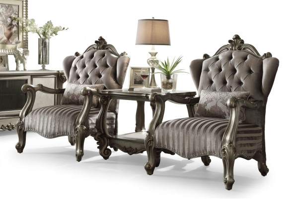 Edler Designer Klassischer Couchtisch Beistelltisch Tisch Holz Barock