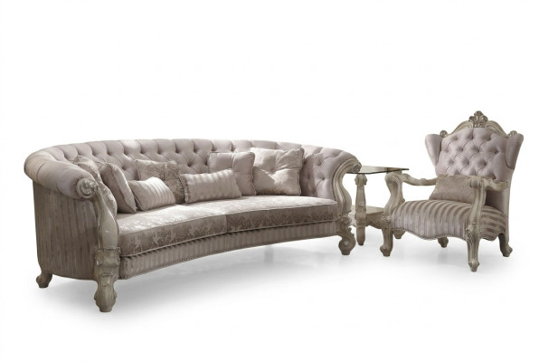 Klassischer Wohnzimmer Set 3 tlg. Sofagarnitur 4+1+ Beistelltisch Couchtisch neu