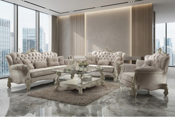 Luxus Möbel Sofagarnitur Couch Deko Sofa Polster 3+2+1 Sitzer + Couchtisch