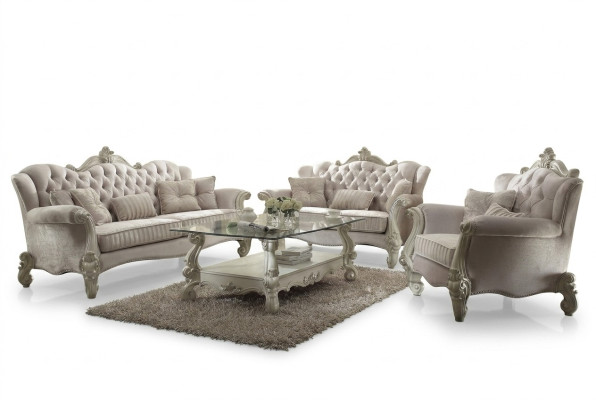 Luxus Möbel Sofagarnitur Couch Deko Sofa Polster 3+2+1 Sitzer + Couchtisch