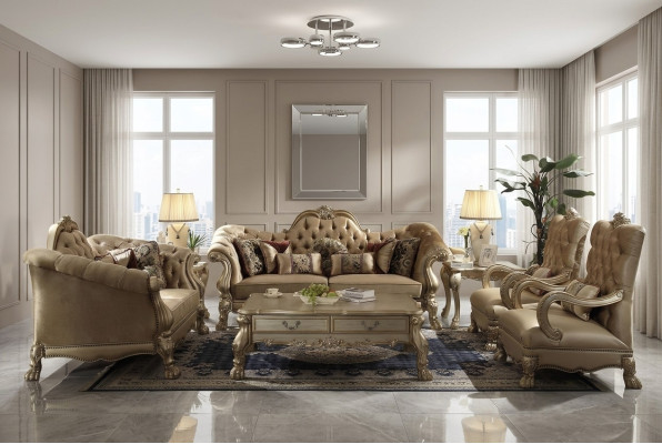 Luxus Sofagarnitur 3+2+1+1 Sitzer Set Sofa Polster Couchen Couch
