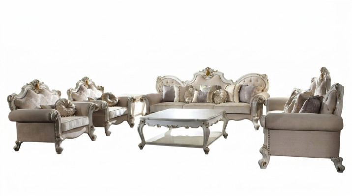 Luxus Sofagarnitur 3+2+1+1 Sitzer Set Design Sofa Polster Couchen Couch