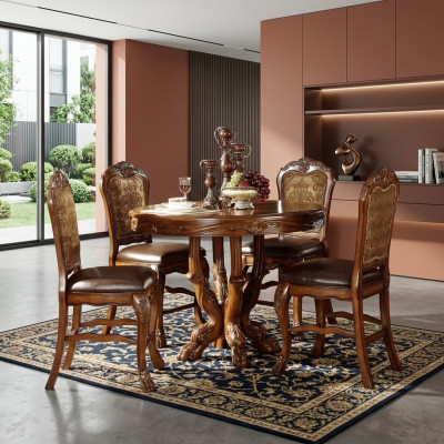Esstisch Garnitur Stuhl Set 4 Stühle Tisch Esstische Tische Esszimmer Set