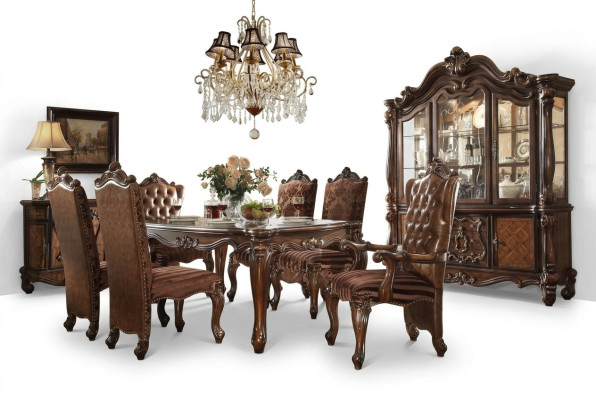 Klassischer Luxus Tisch Holz Tische Deko Rokoko Barock Antik Stil Ess Wohn