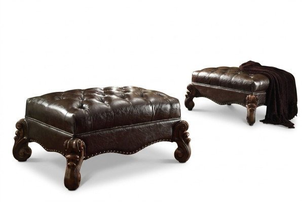 Fußhocker Hocker Polsterhocker Sitzhocker Ottomane Hocker Chesterfield Barock