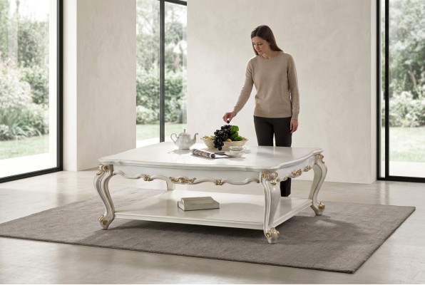 Luxus Couchtisch Echtes Deko Holz Tische Beistell Sofa Tisch Wohnzimmer
