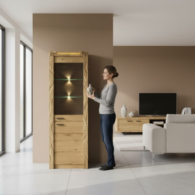 Kommode Vitrine Kommoden Vitrinen Schränke Glas Design Schrank Regale Regal Neu